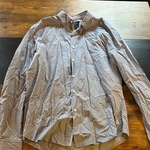 Men's Light Blue Polka Dot Shirt